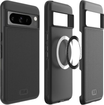 For Google Pixel 8 Pro Case 2023, MagSafe Compatible Military Grade Slim Dual