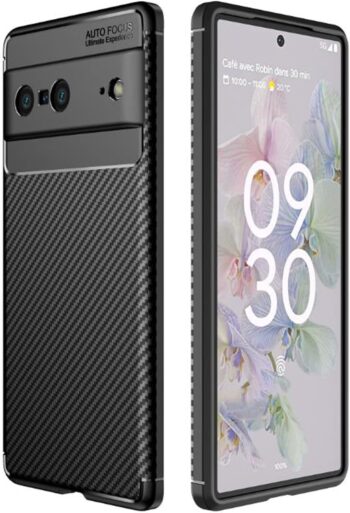 For Google Pixel 7 2022, Protective Carbon Fiber Lightweight Ultra Thin Slim