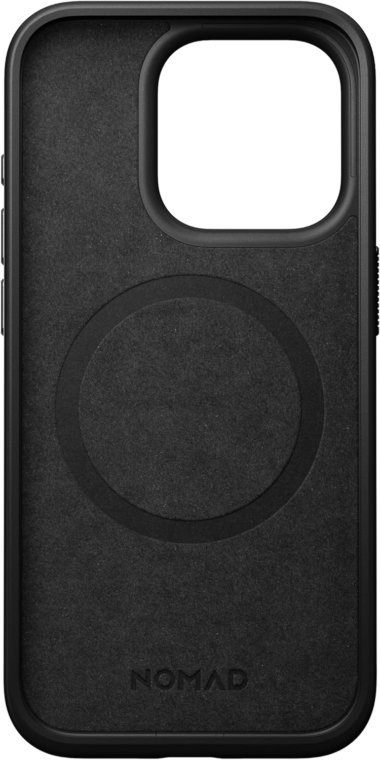 Modern Ecco Leather Case for iPhone 15 Pro, Brown - Image 5