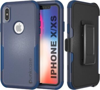 iPhone X Belt Clip Holster 4-1 Rugged & Protective Multilayer Phone Case