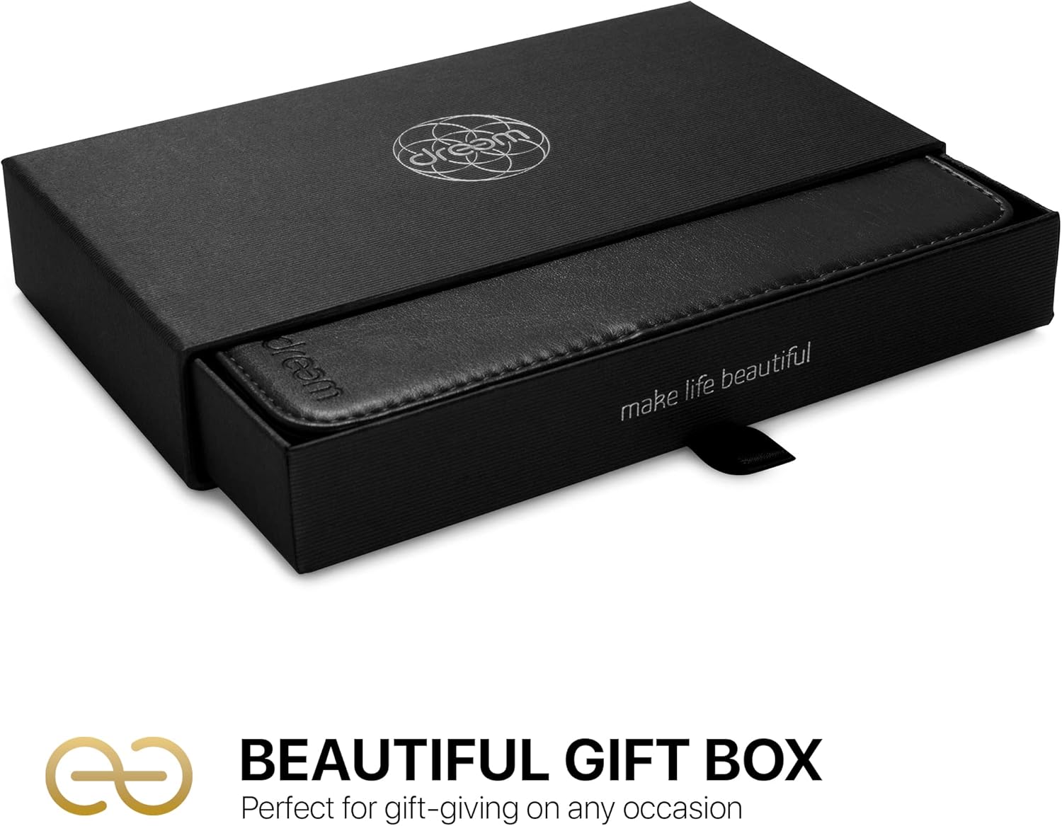 For iPhone 15 Pro Wallet Shockproof Detachable Luxury Vegan Leather Case - Black - Image 8