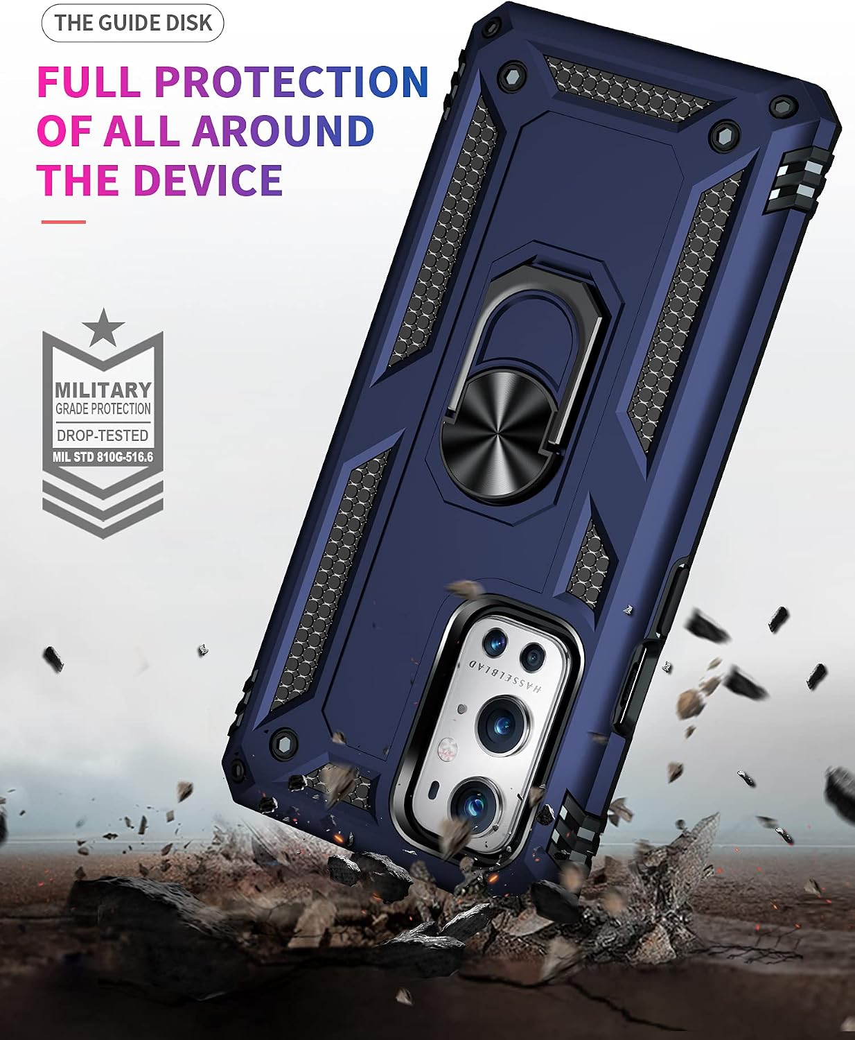 For OnePlus 9 Pro One Plus 9Pro 5G Shockproof Case w Tempered Glass Screen - Image 7