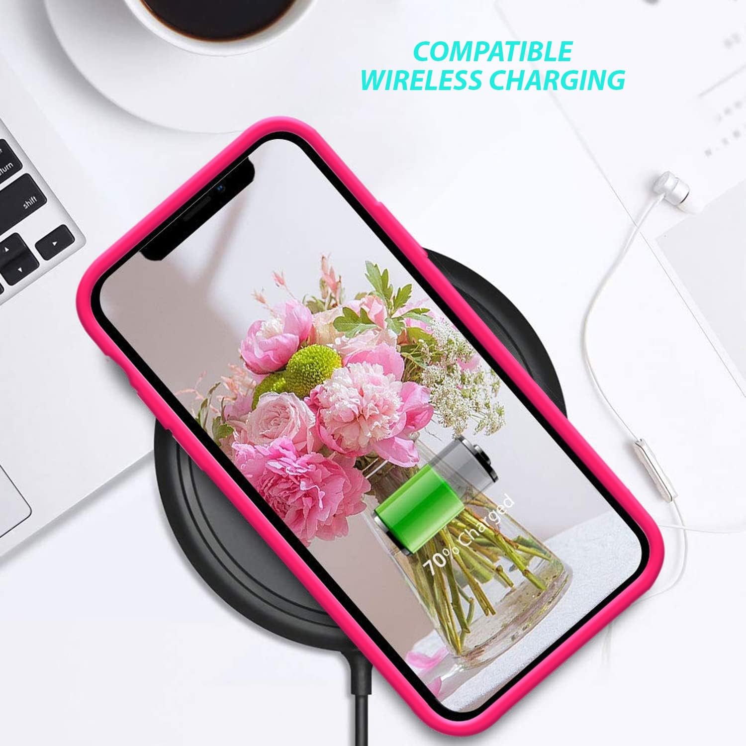 Nano Silicone Case Compatible with Apple iPhone SE 2022 / SE 2020, Shockproof - Image 6