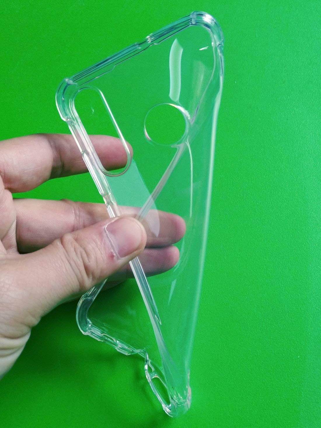 For Huawei P30 Lite Clear TPU Four Corner Protective Case - Transparent - Image 9