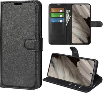 Google Pixel 8 Pro PU Leather Flip Cover Premium Magnetic Wallet Card Phone Case