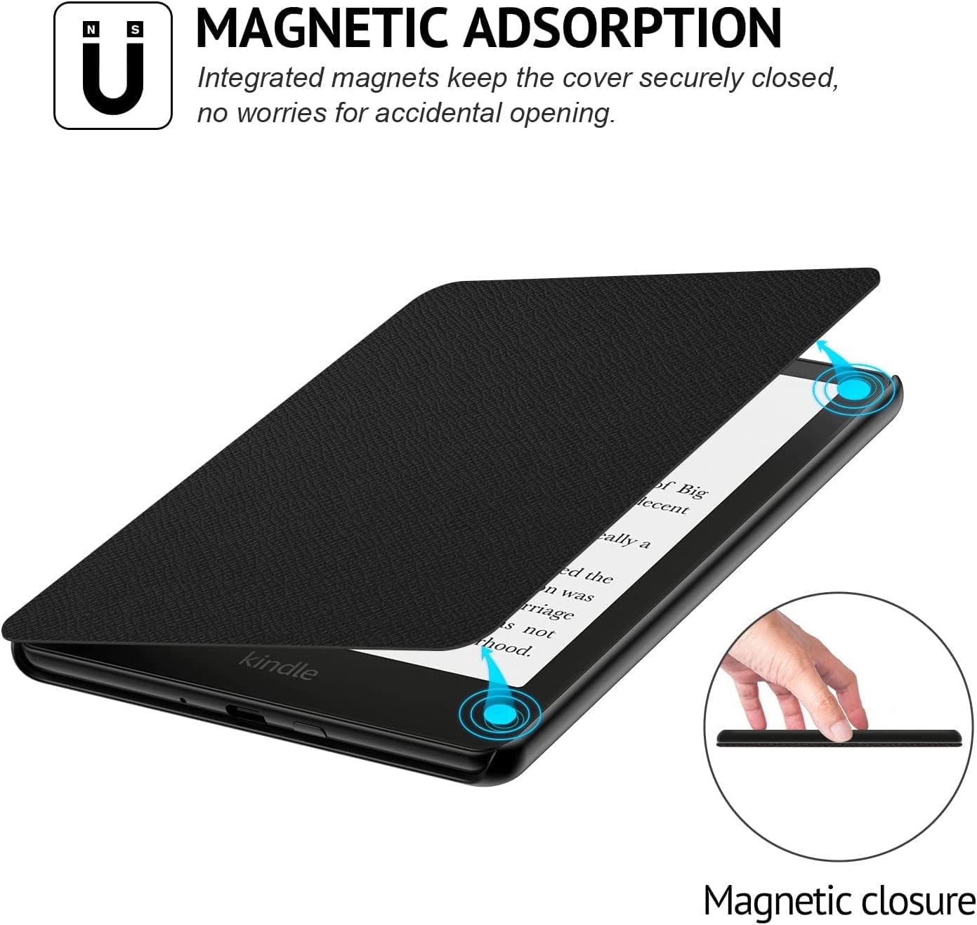 Case for 6.8" Kindle Paperwhite 11th Generation 2021), Smart Cover - Image 4