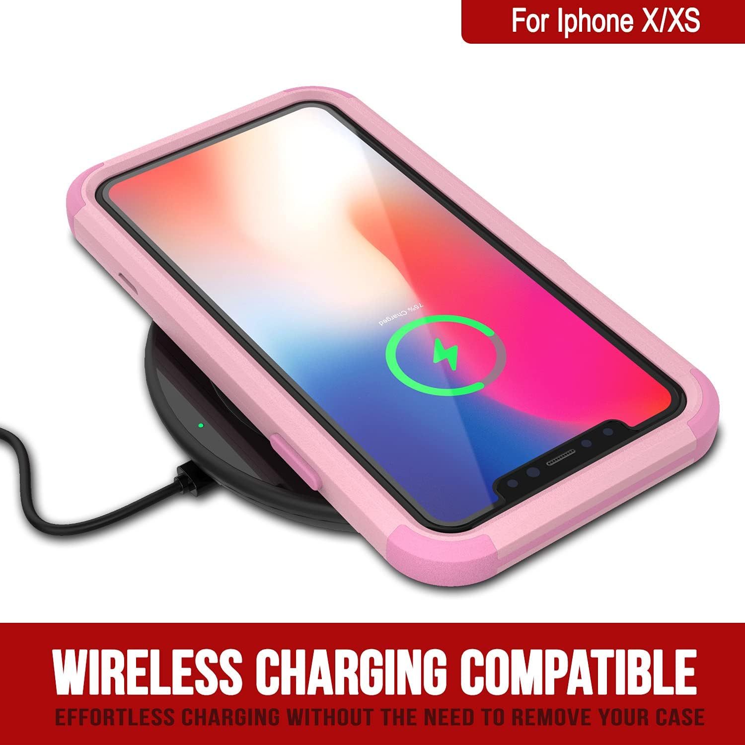 iPhone Xs Belt Clip Holster 4-1 Rugged & Protective Multilayer Phone Case - Image 6