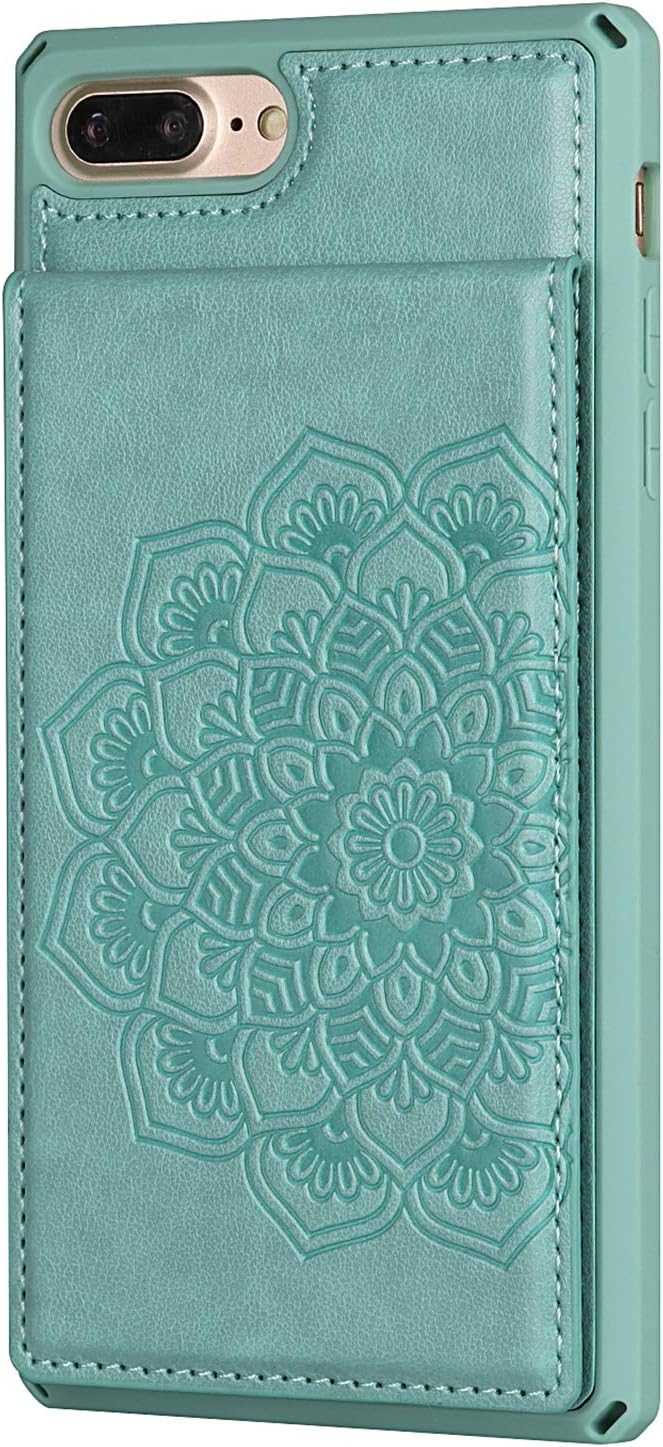 iPhone 7 Plus/ 8 Plus, Soft PU Leather Wallet Case w Kickstand and Card Holder - Image 6