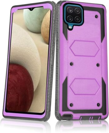 Samsung Galaxy A12/M12 Hybrid Shockproof Full Body Rugged Protective Case