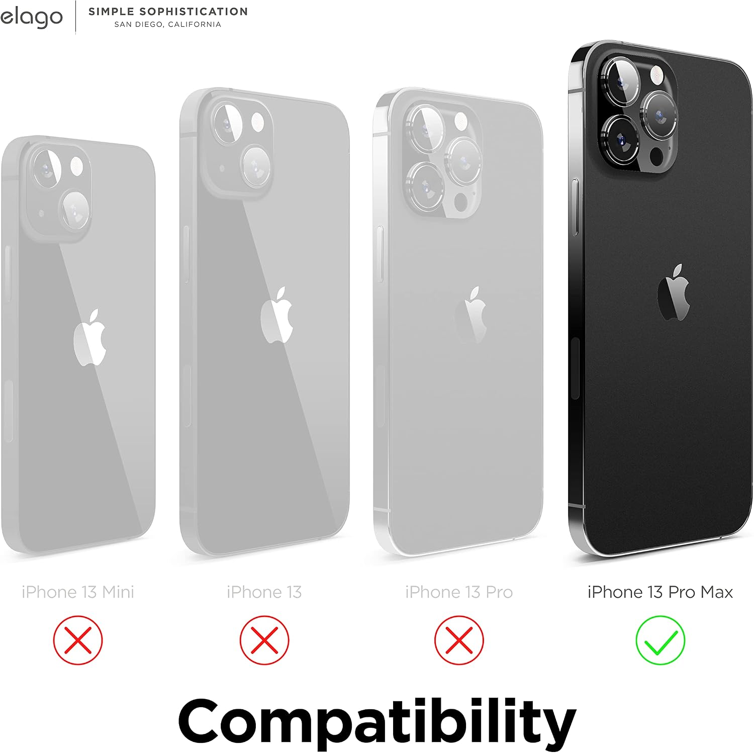 Shockproof Clear Case for iPhone 13 Pro Max Case (Sierra Blue) - Image 2