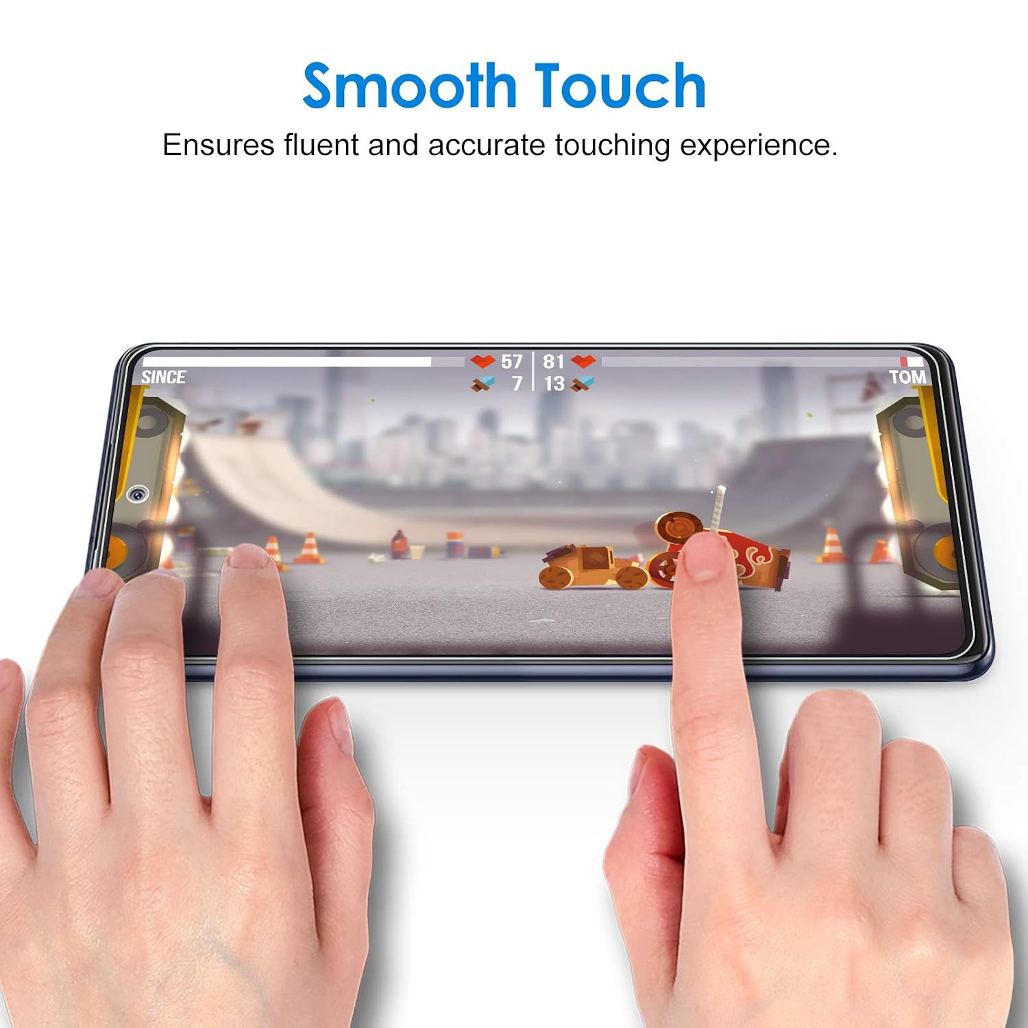 Screen Protector Compatible with Samsung Galaxy S20 FE 6.5-Inch, Tempered Glass - Image 5