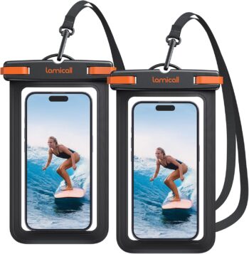 Waterproof Phone Pouch Case - 2 Pack Water Proof Cell Phone Dry Bag - Universal