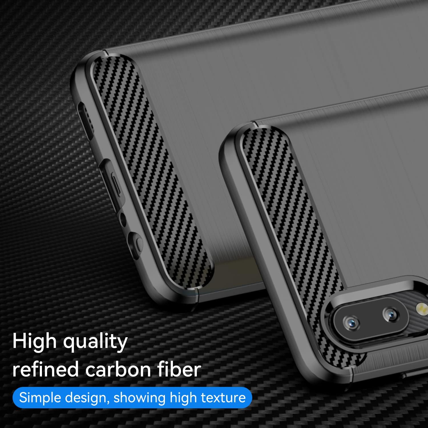 For Samsung Galaxy A02 Case w Tempered Glass Screen Protector - Black - Image 6