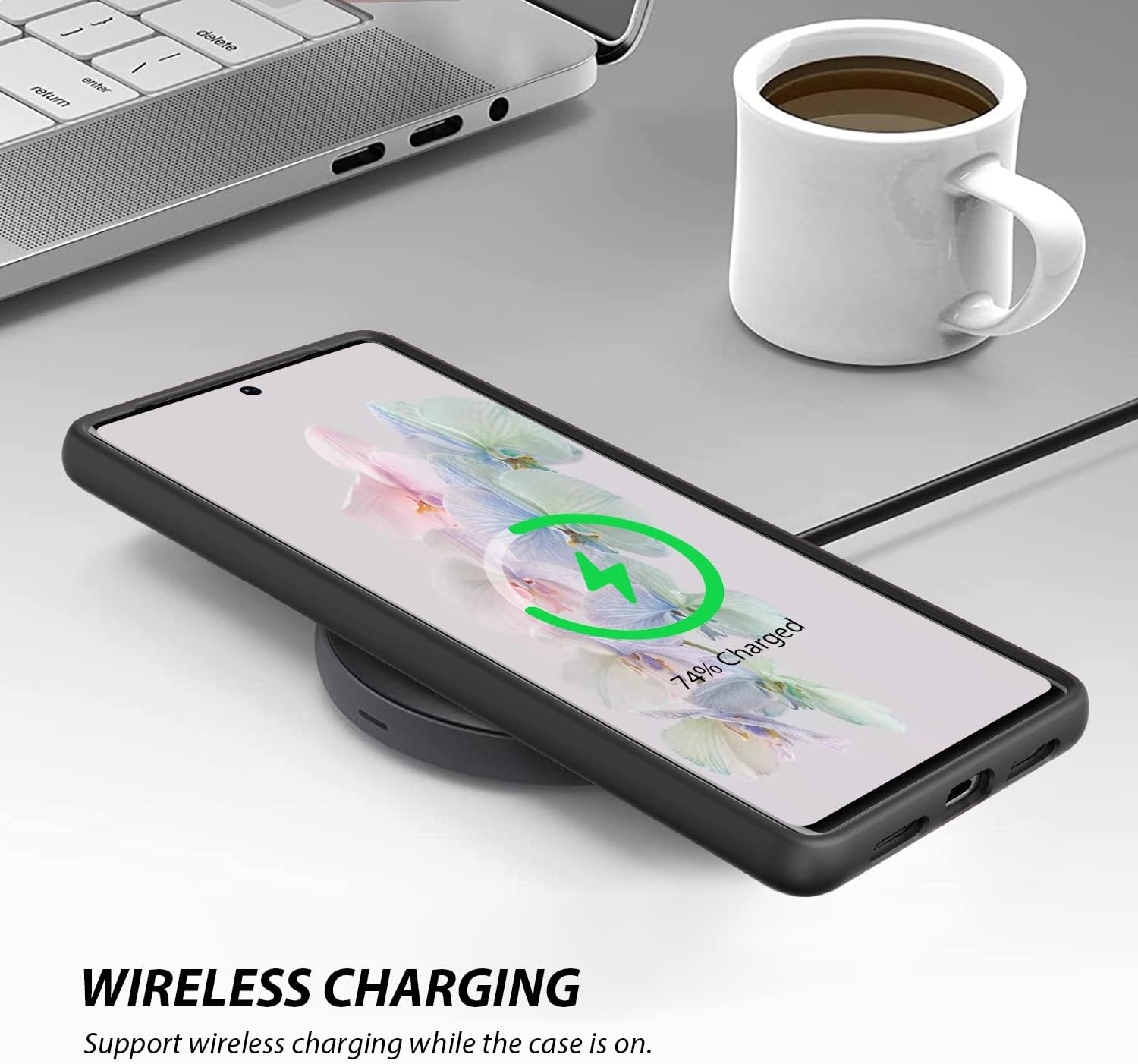Silicone Anti-Scratch Gel Rubber Shockproof Case for Pixel 7a (2023) - Black - Image 7