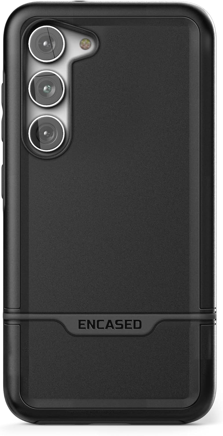 Samsung Galaxy S23 - Shockproof Hybrid Phone Case (Black) - Image 4