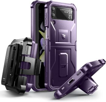 Samsung Galaxy Z Flip 4 5G Case, Full-Body Dual Layer Rugged Case