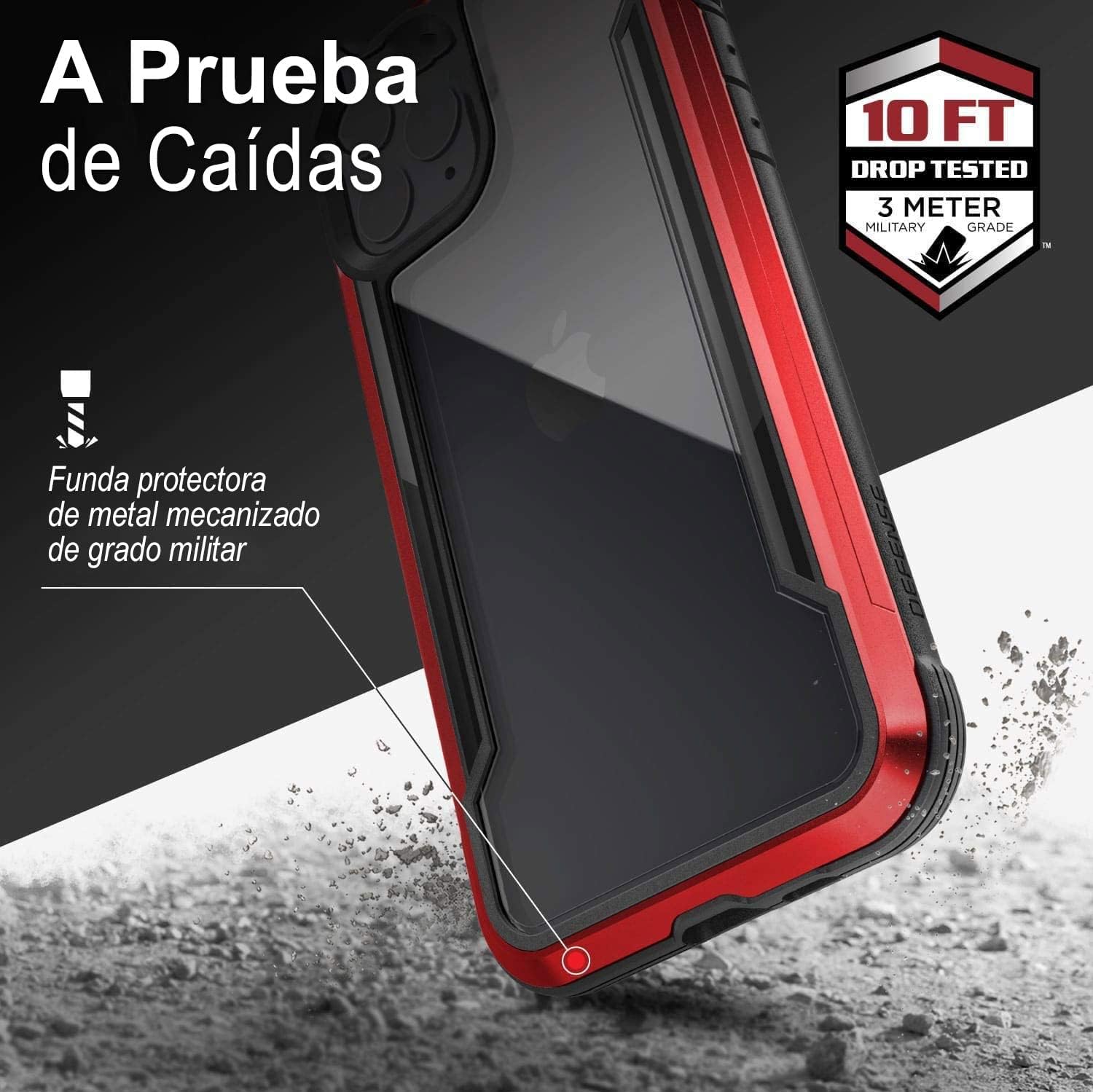 Défense Shield for iPhone 11 Pro - Red - Image 4
