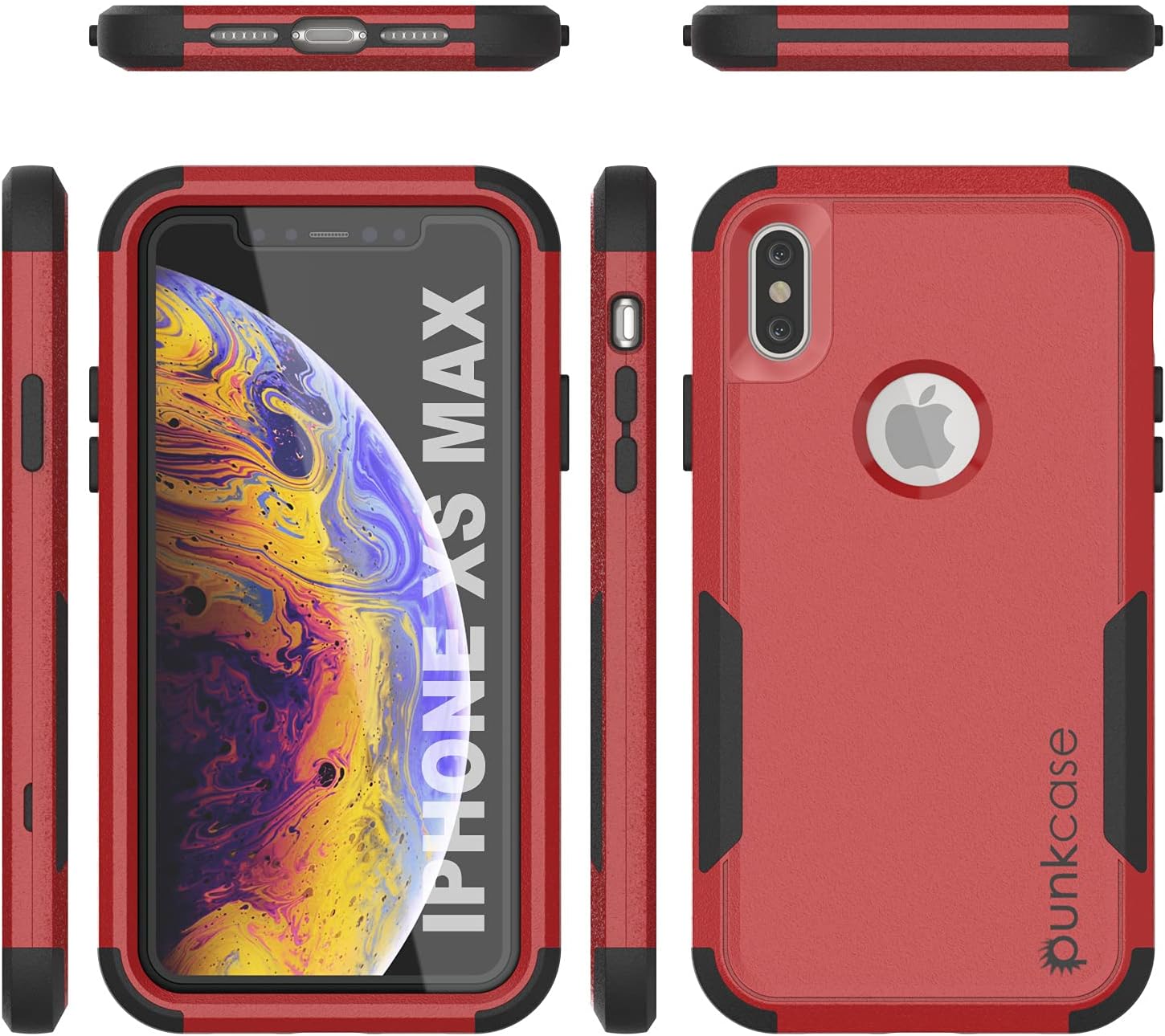 iPhone Xs Max Belt Clip Holster 4-1 Rugged & Protective Multilayer Phone Case - Image 8