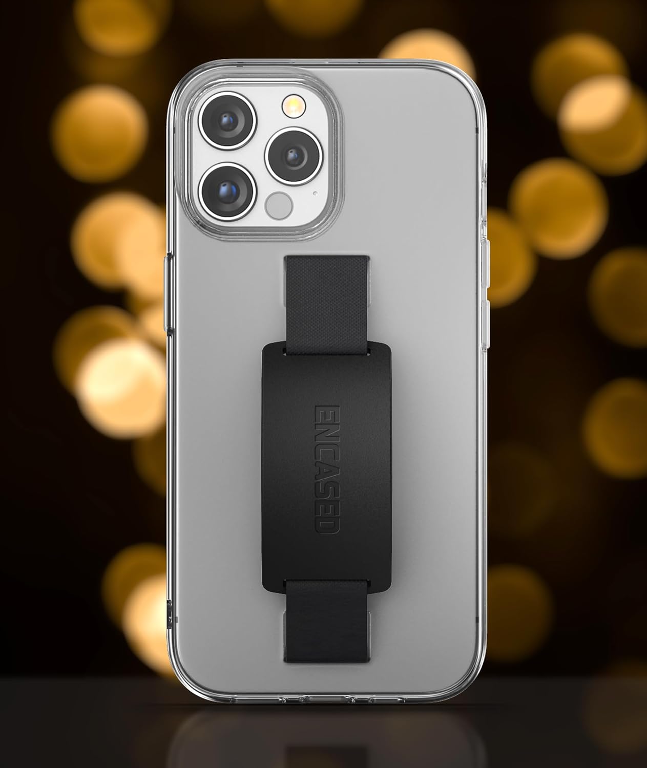 Finger Loop Case Designed for iPhone 15 Pro with Hand Strap Grip - Clear - Image 6