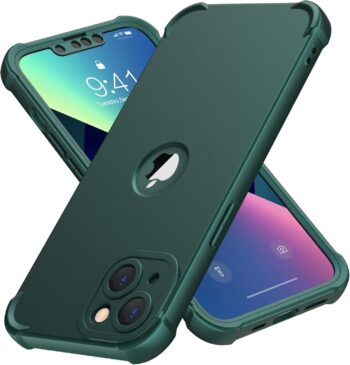 For iPhone 13 Case with Full Shockproof Body Protective Case - Green