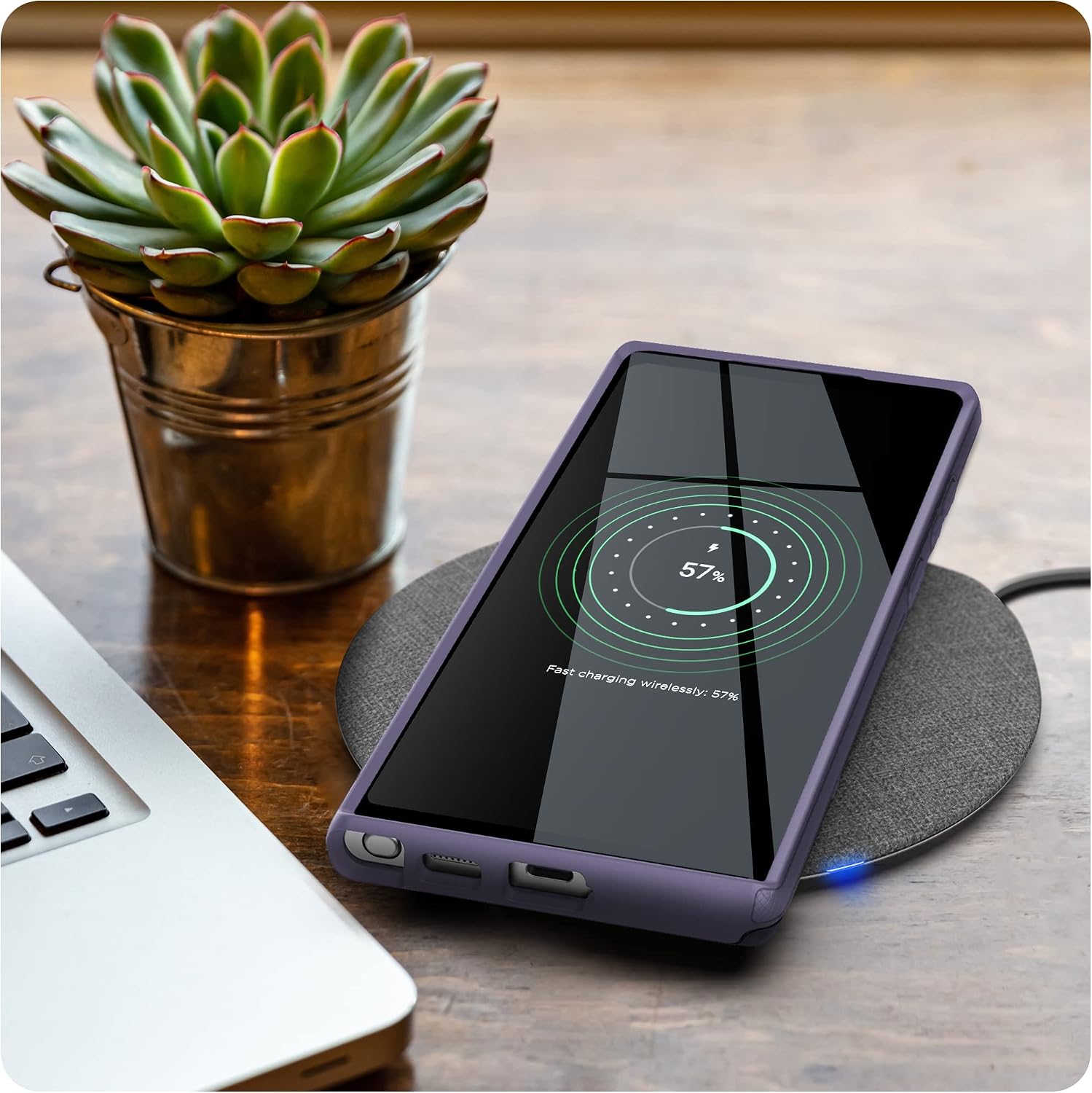 Samsung Galaxy S22 Ultra, Shockproof Protective Case - Purple - Image 5
