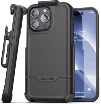 Rebel Belt Case Designed for iPhone 15 Pro - Shockproof Protective Case