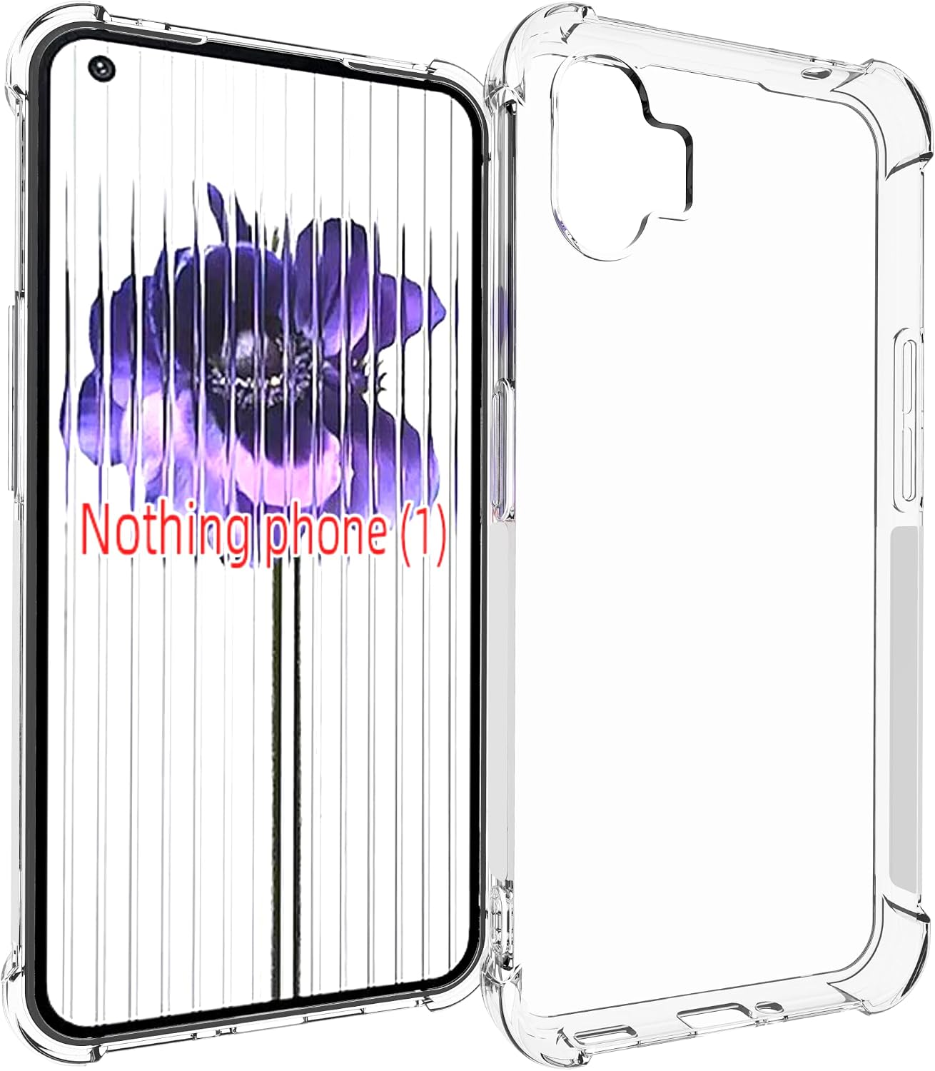 Clear TPU Four Corner Protective Transparent Soft Case