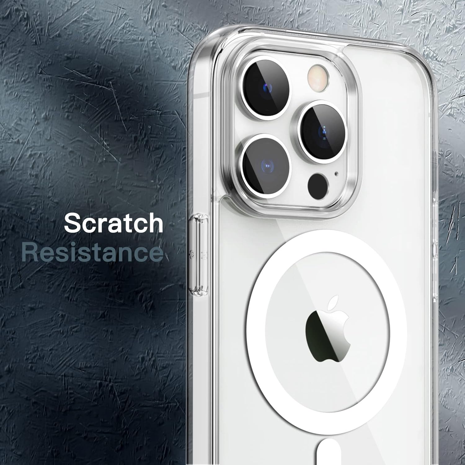 Magnetic Case for iPhone 14 Pro Max 6.7-inch Compatible with MagSafe (Clear) - Image 7