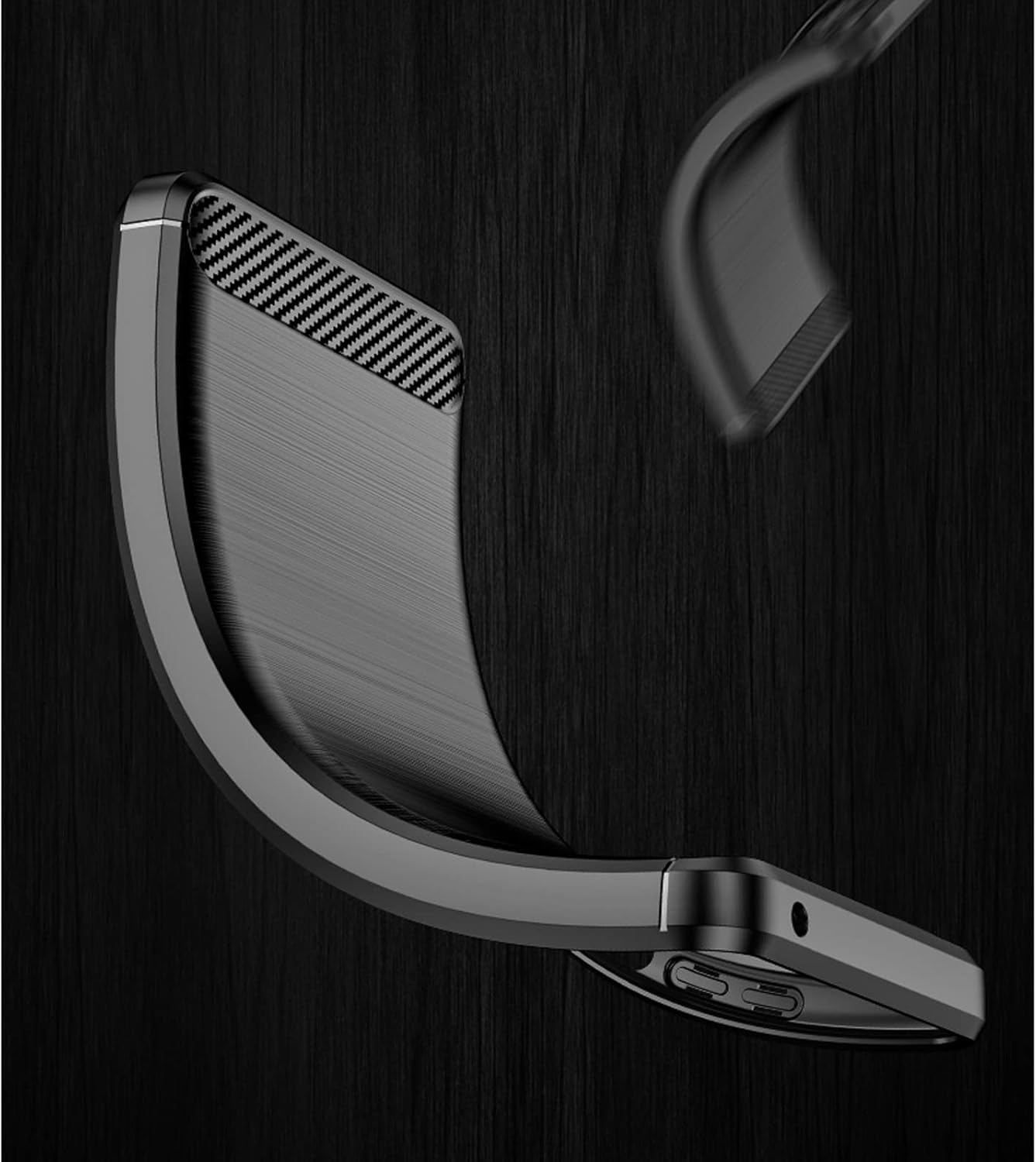 Case for Samsung Galaxy A21s, Carbon Fiber Lightweight Ultra Thin Slim Case - Image 6