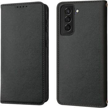 For Samsung Galaxy S21 Premium Leather PU Flip Cover Magnetic Shockproof Case