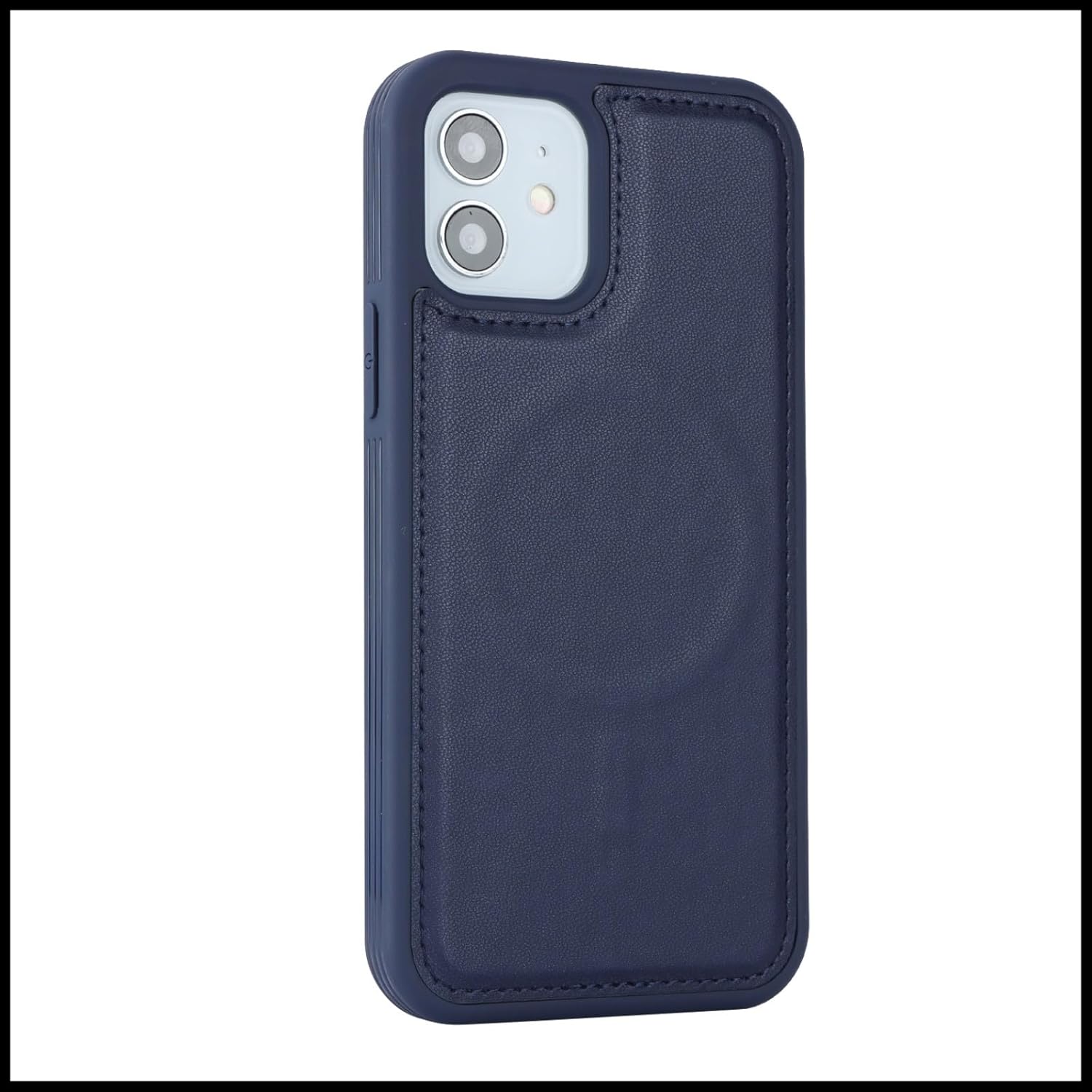 iPhone 12 Pro Detachable Card Holder Premium PU Leather Magnetic Stand Case - Image 5