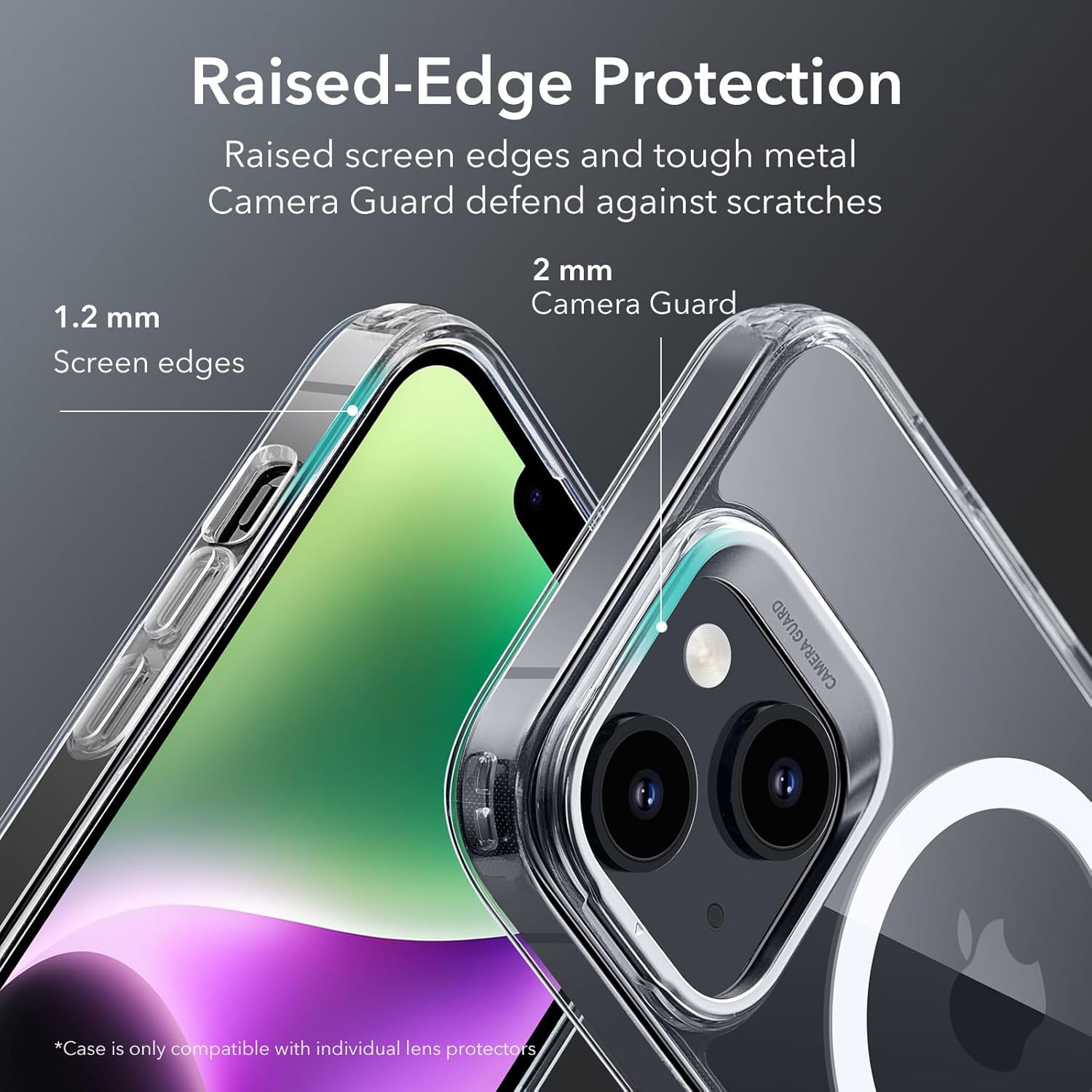 For iPhone 13 Case/iPhone 14 Case, Compatible with MagSafe (HaloLock), Clear - Image 8