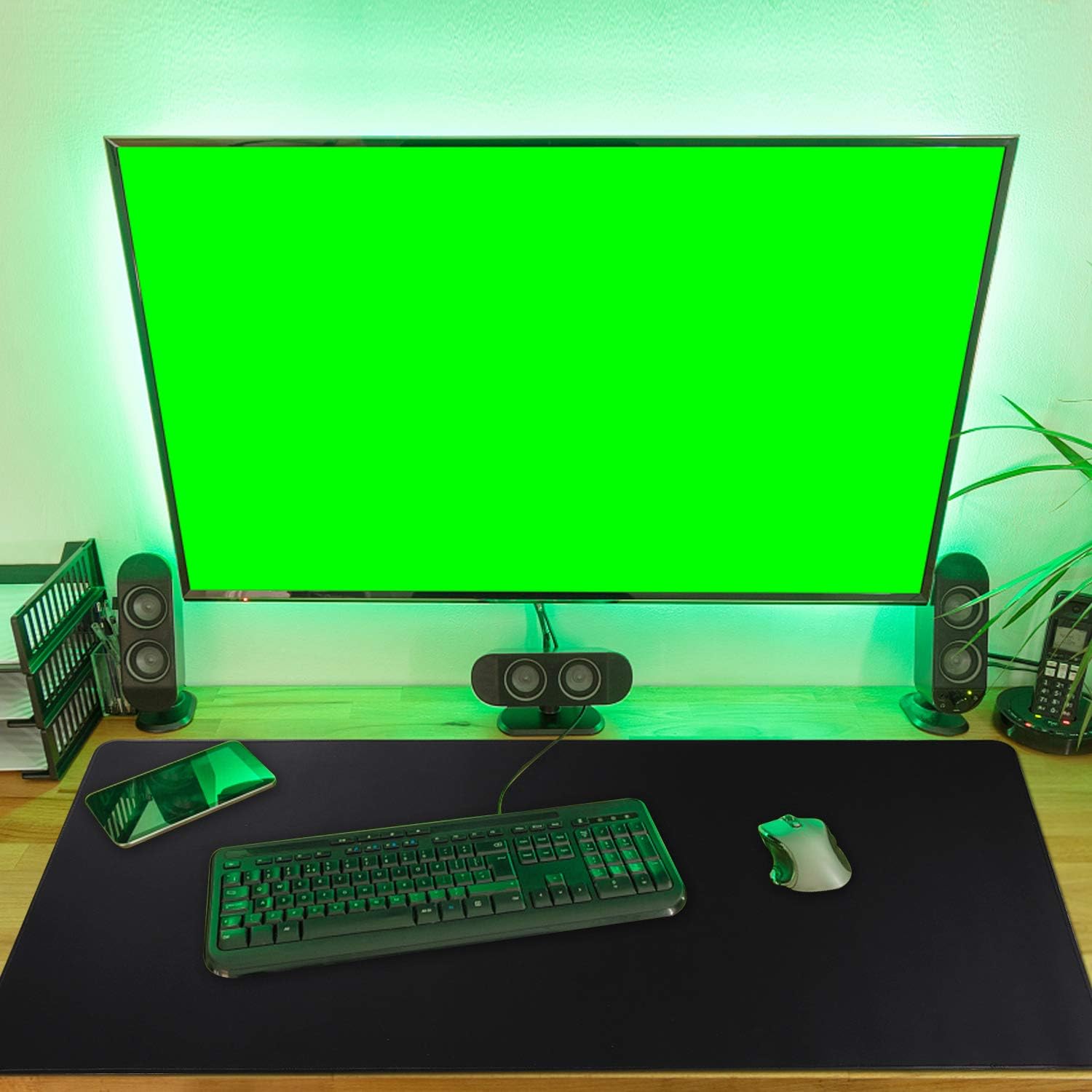 Gaming Mouse Mat/Mouse Pad 900 x 400mm | XXL Mouse pad | (90x40CM Black) - Image 7