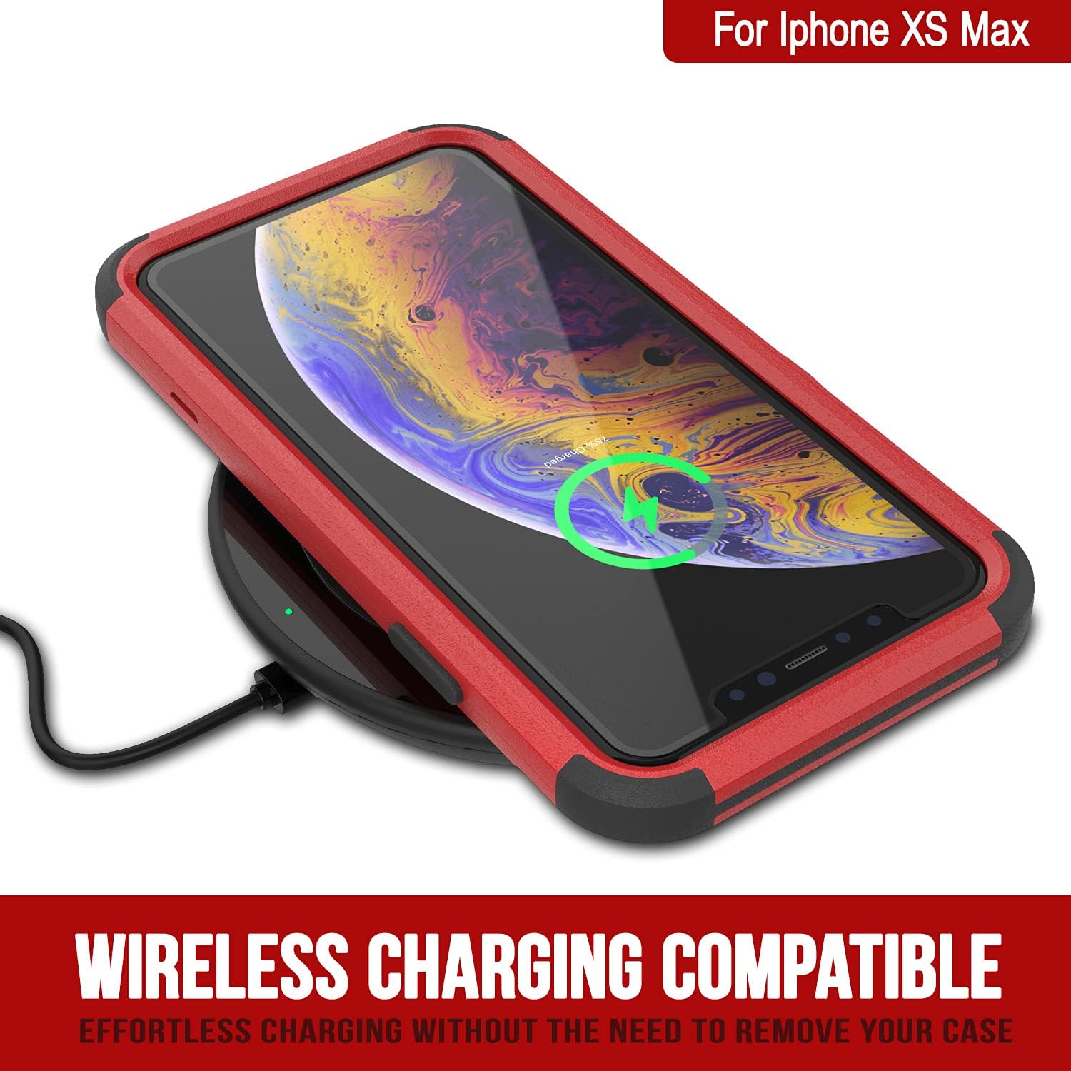 iPhone Xs Max Belt Clip Holster 4-1 Rugged & Protective Multilayer Phone Case - Image 6