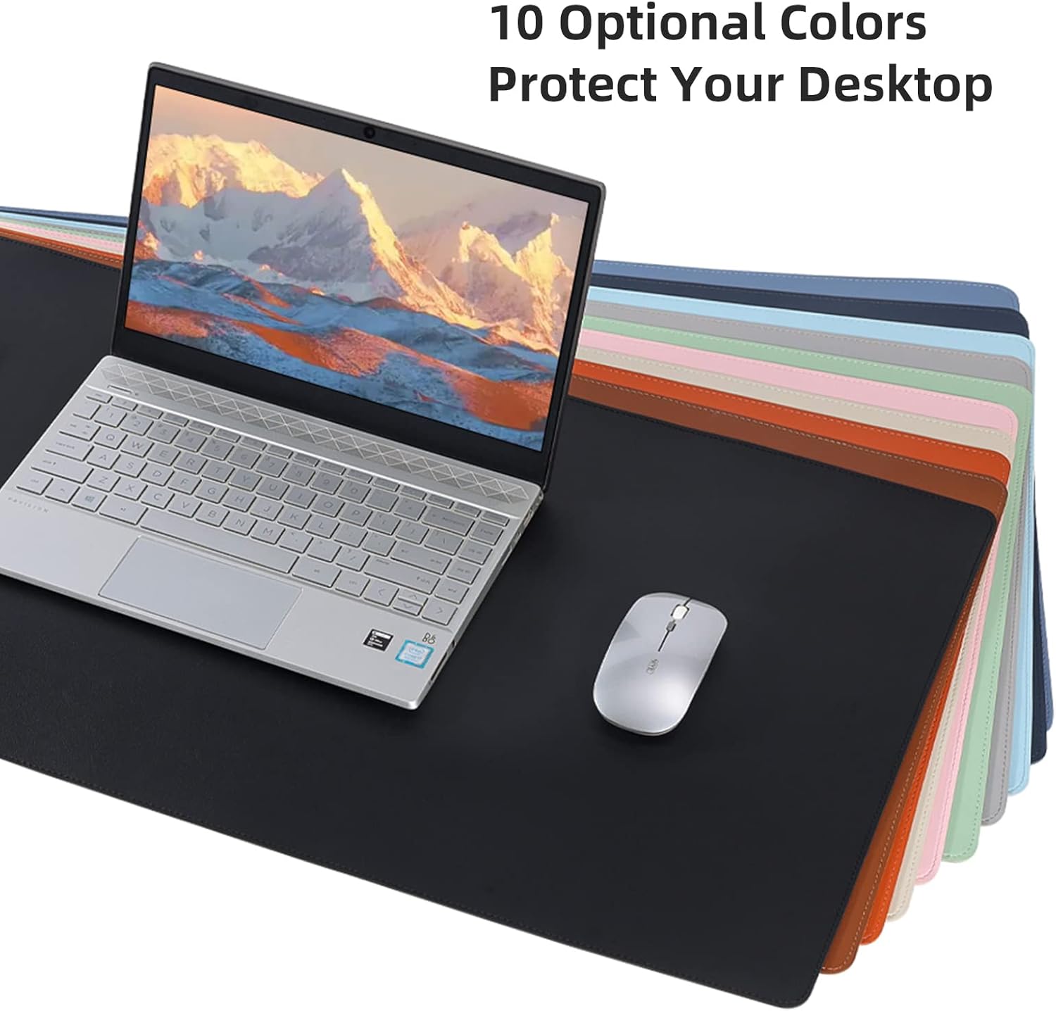 Leather Desk Pad Blotter, 36x17 inch Big Keyboard Mouse Pad,Waterproof Non-Slip - Image 8