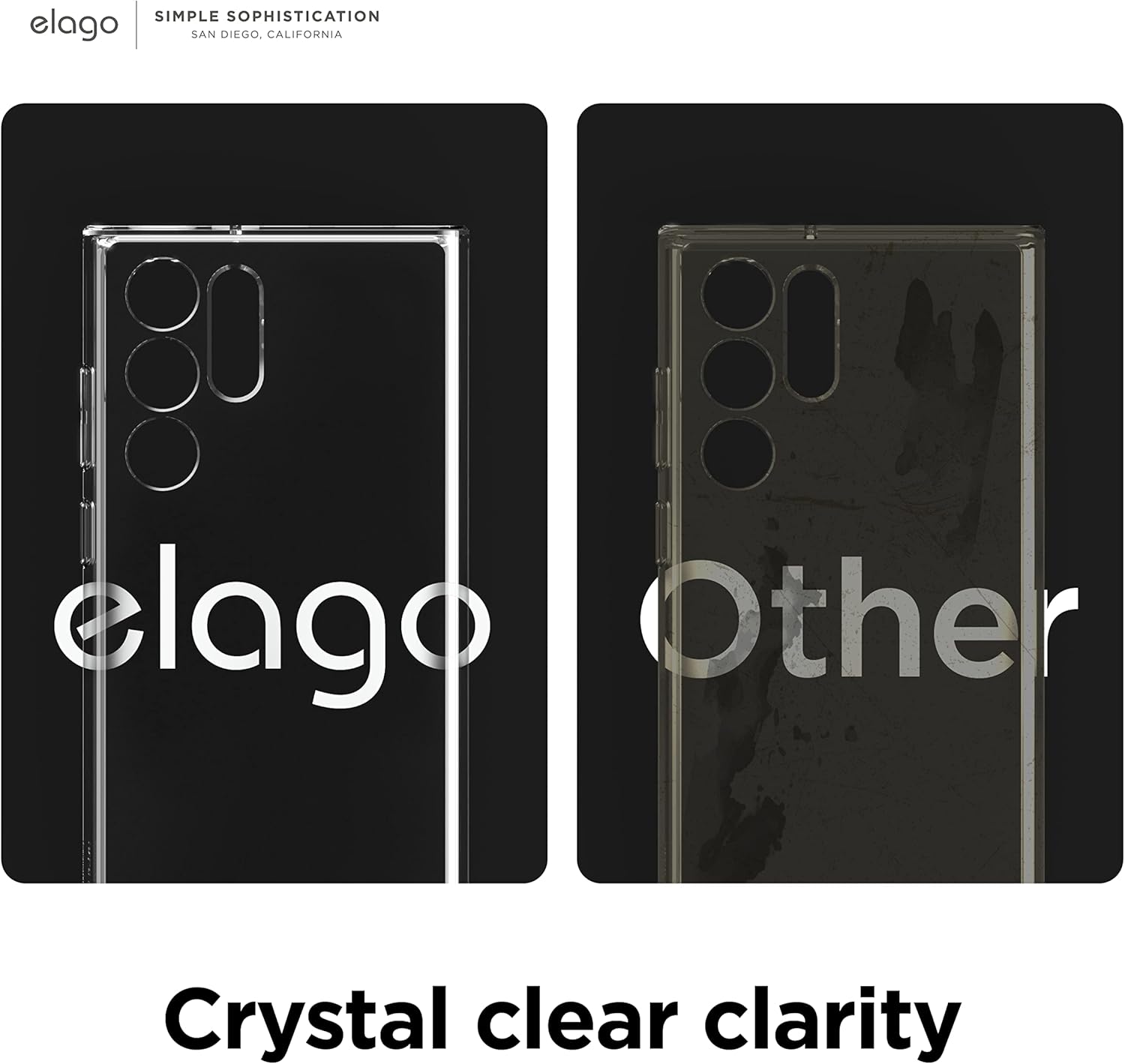 Hybrid Clear Case for Samsung Galaxy S22 Ultra (6.8"), TPU (Transparent) - Image 6