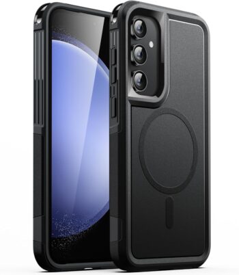 Case for Samsung Galaxy S23 FE 6.4-Inch, Compatible with MagSafe (Black)
