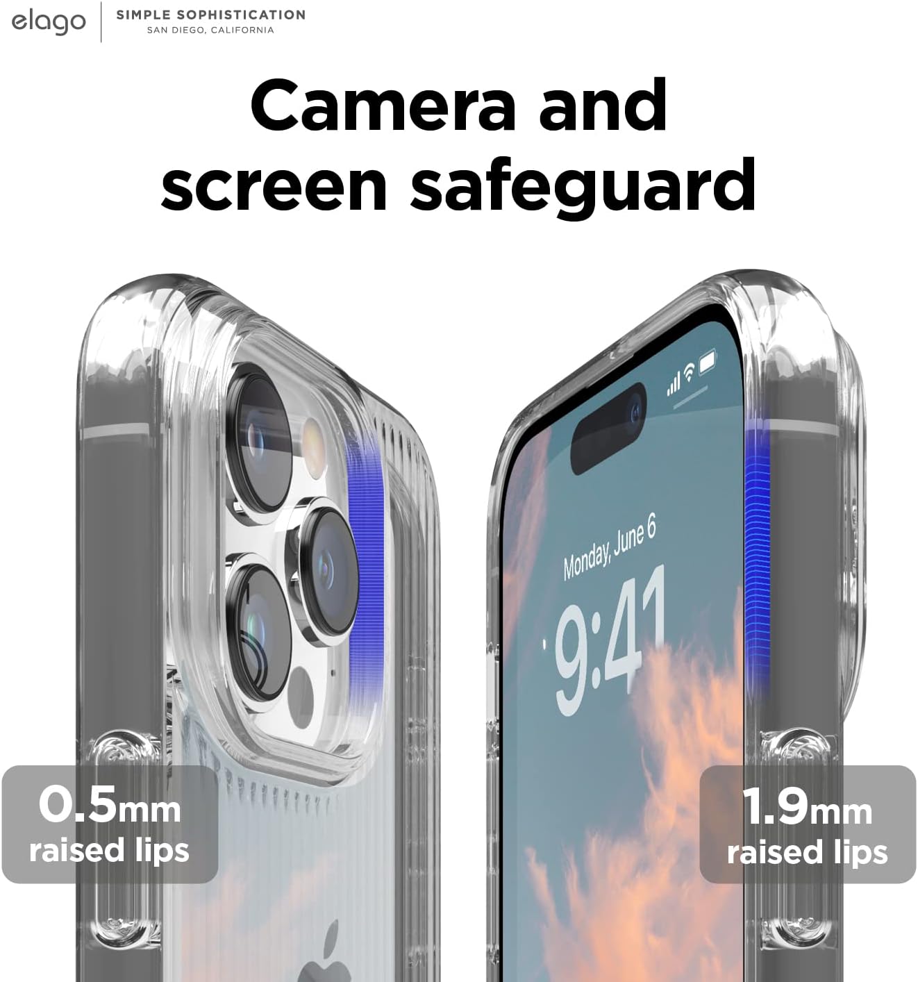 TPU Hybrid Urban Clear Case Compatible w iPhone 14 Pro (6.1") - Image 4