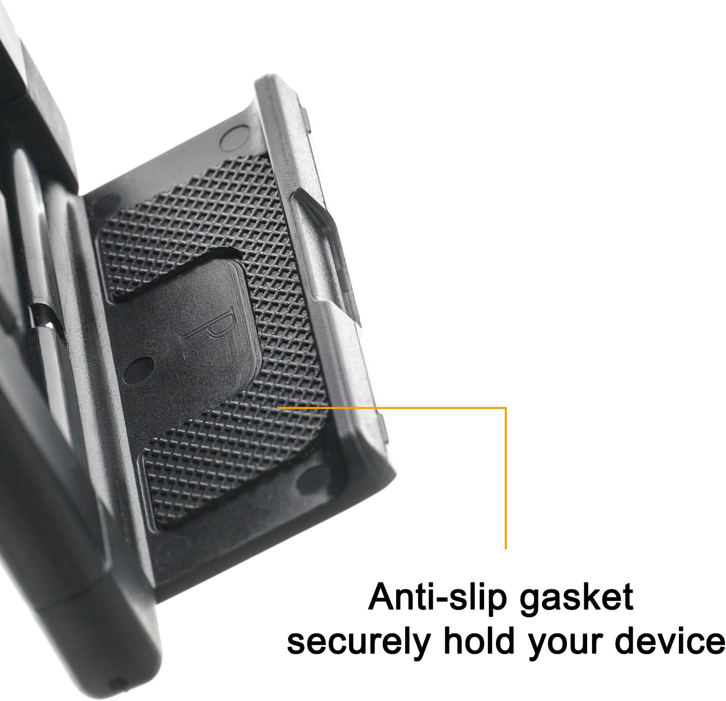 Tablet Wall Mount, Kitchen Wall Mount for Tablets and Smartphones -Black - Image 6