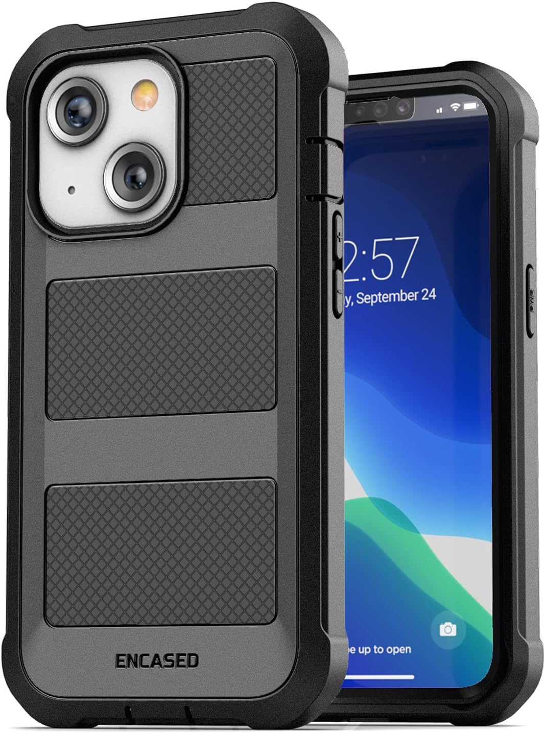 For iPhone 13 Protective Heavy Duty Case w Screen Protector - Image 6