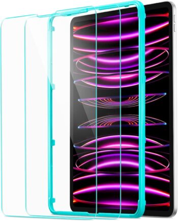 iPad Pro 12.9 Screen Protector - [2 Pack], [Free Installation Frame] 9H Hardness