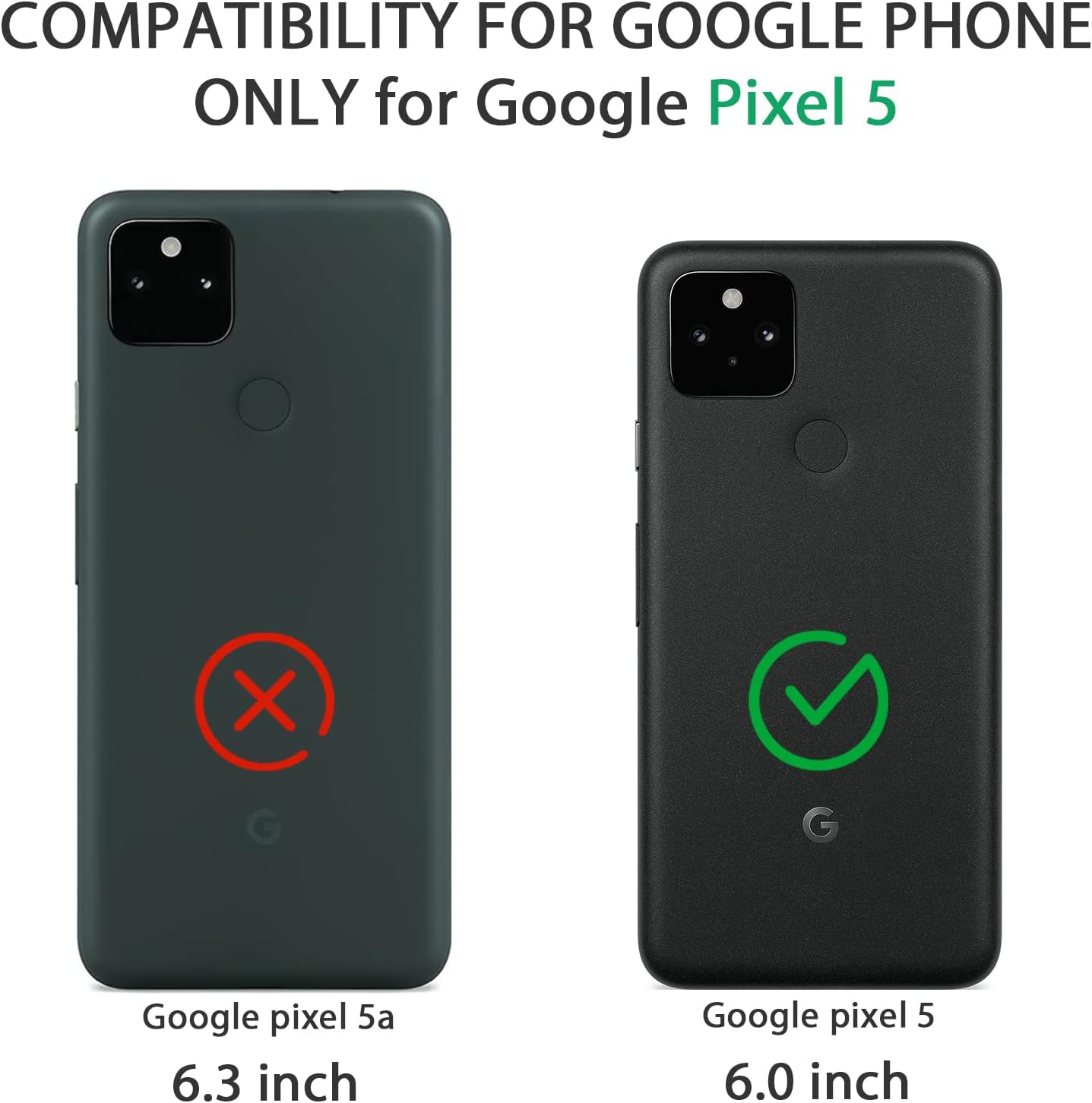 Ultra Thin Premium Rubber Soft Silicone Case for Google Pixel 5 Case (Black) - Image 5