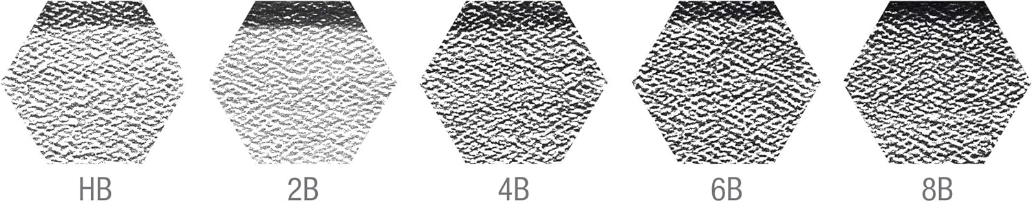 Faber-Castell Quality Castell 9000 Graphite Pencils – Pack of 5, (10-119095) - Image 5
