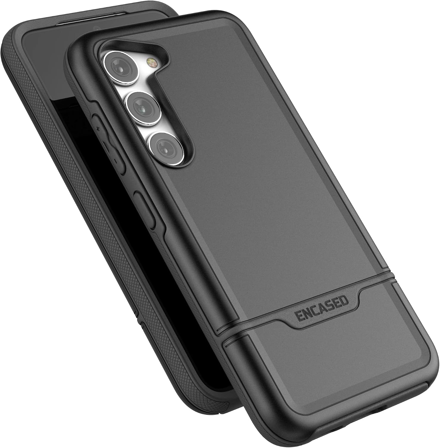Samsung Galaxy S23 - Shockproof Hybrid Phone Case (Black) - Image 7