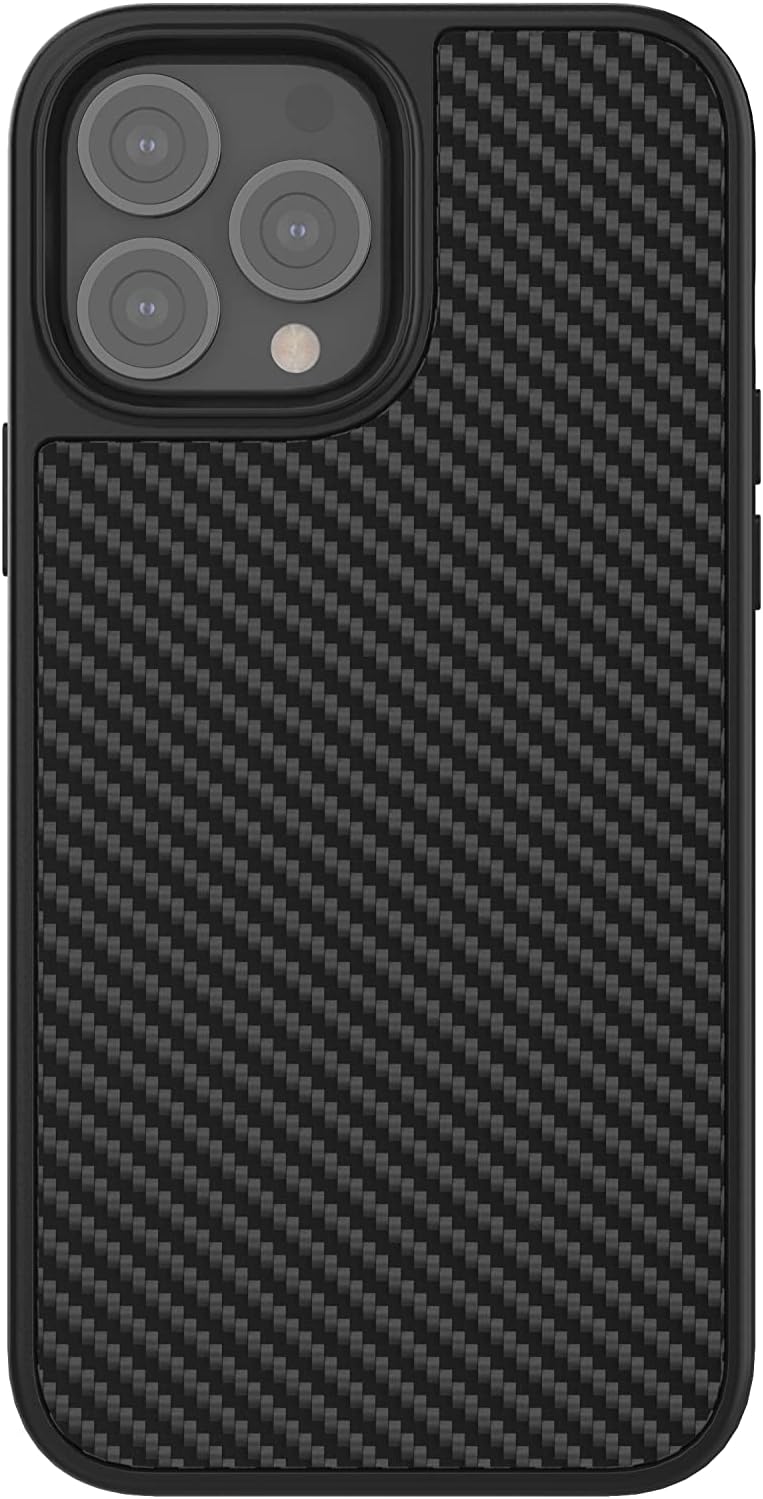 Impact Zero Protective Case for iPhone 13 Pro, Black/Kevlar