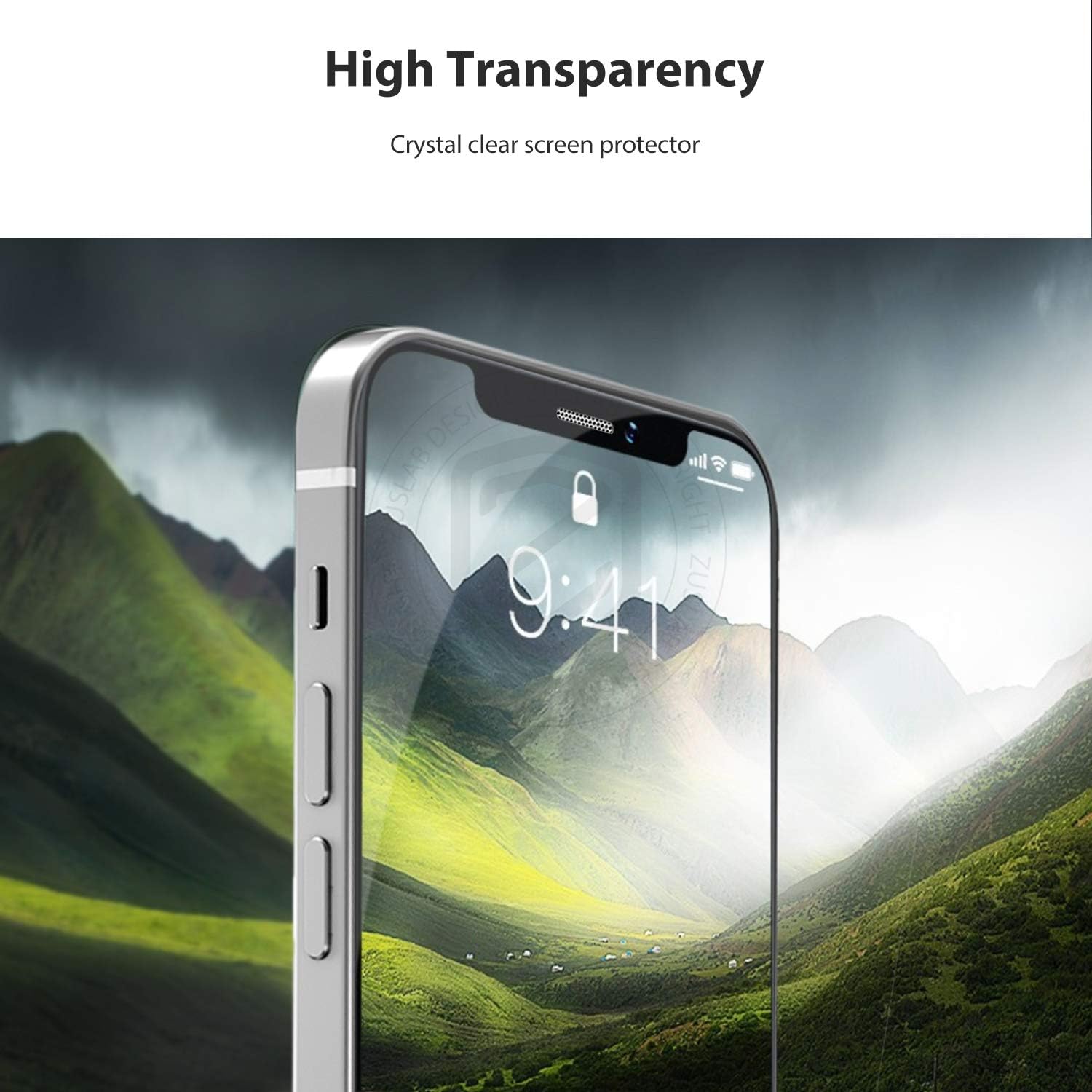 Anti-Blue Light Tempered Glass Screen Protector for Apple-iPhone 12 Pro Max 6.7" - Image 7