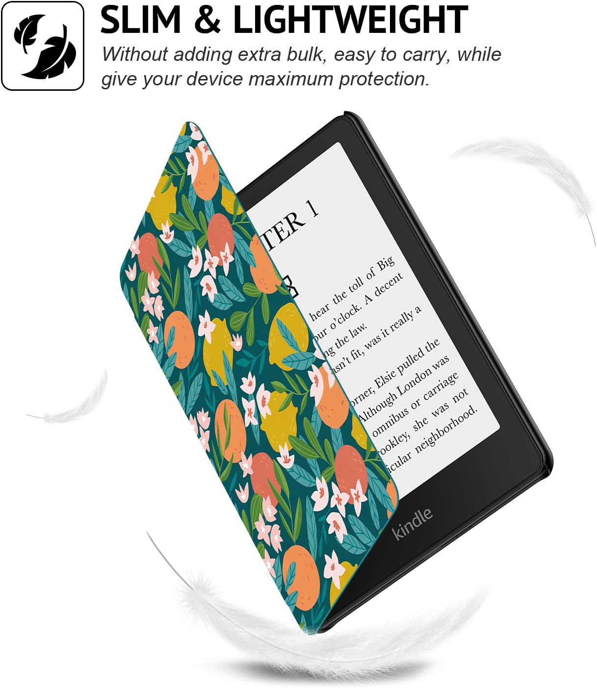 6.8" Kindle Paperwhite (11th Generation- 2021 Release) - PU Leather Case - Image 6