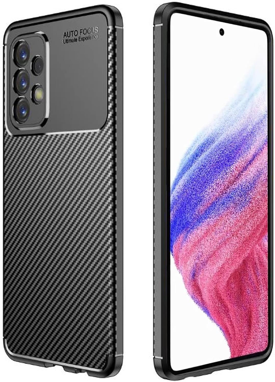 For Samsung Galaxy A53 5G Case, Protective Carbon Fiber Lightweight Case, Ultra