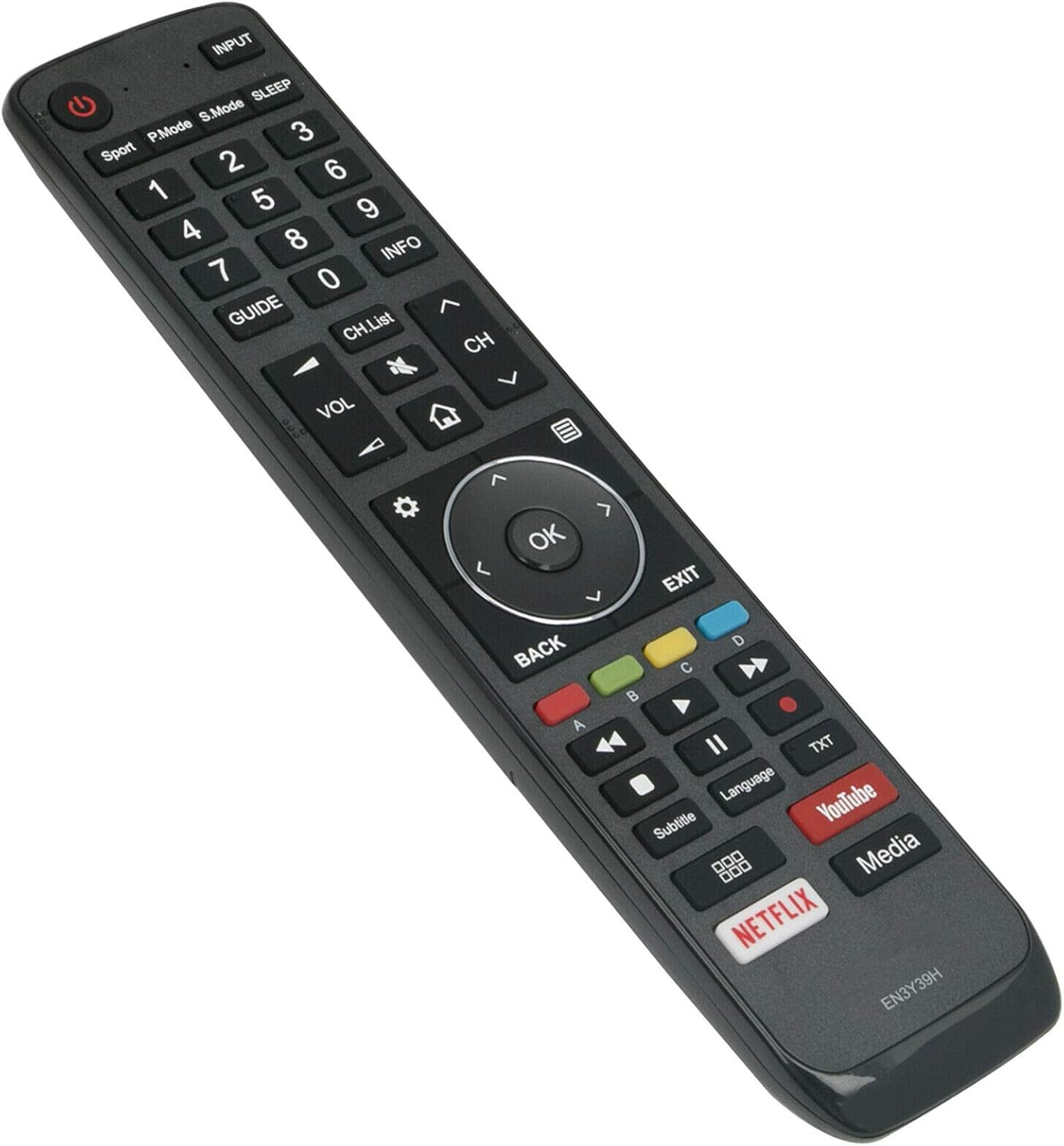 New EN3Y39H Remote Control sub EN-3A31 EN3A31 Compatible with Hisense LCD LED TV - Image 3