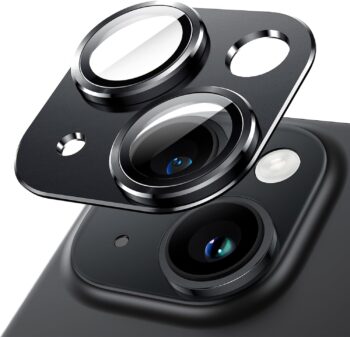9H Camera Lens Protector for iPhone 15 6.1" and iPhone 15 Plus 6.7" (Midnight)